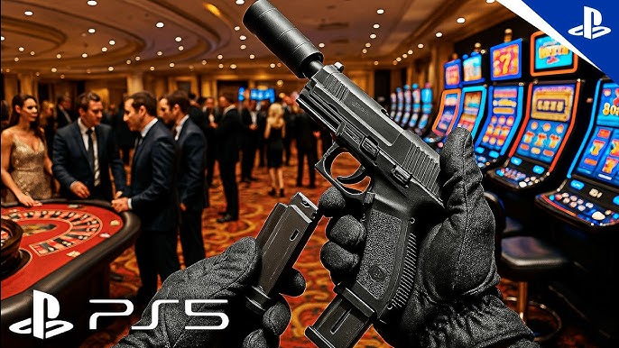 Agente secreto jogando roleta